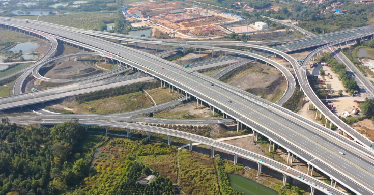 中电建路桥集团有限公司 公司要闻 佛清从高速公路北段广州花都赤坭至